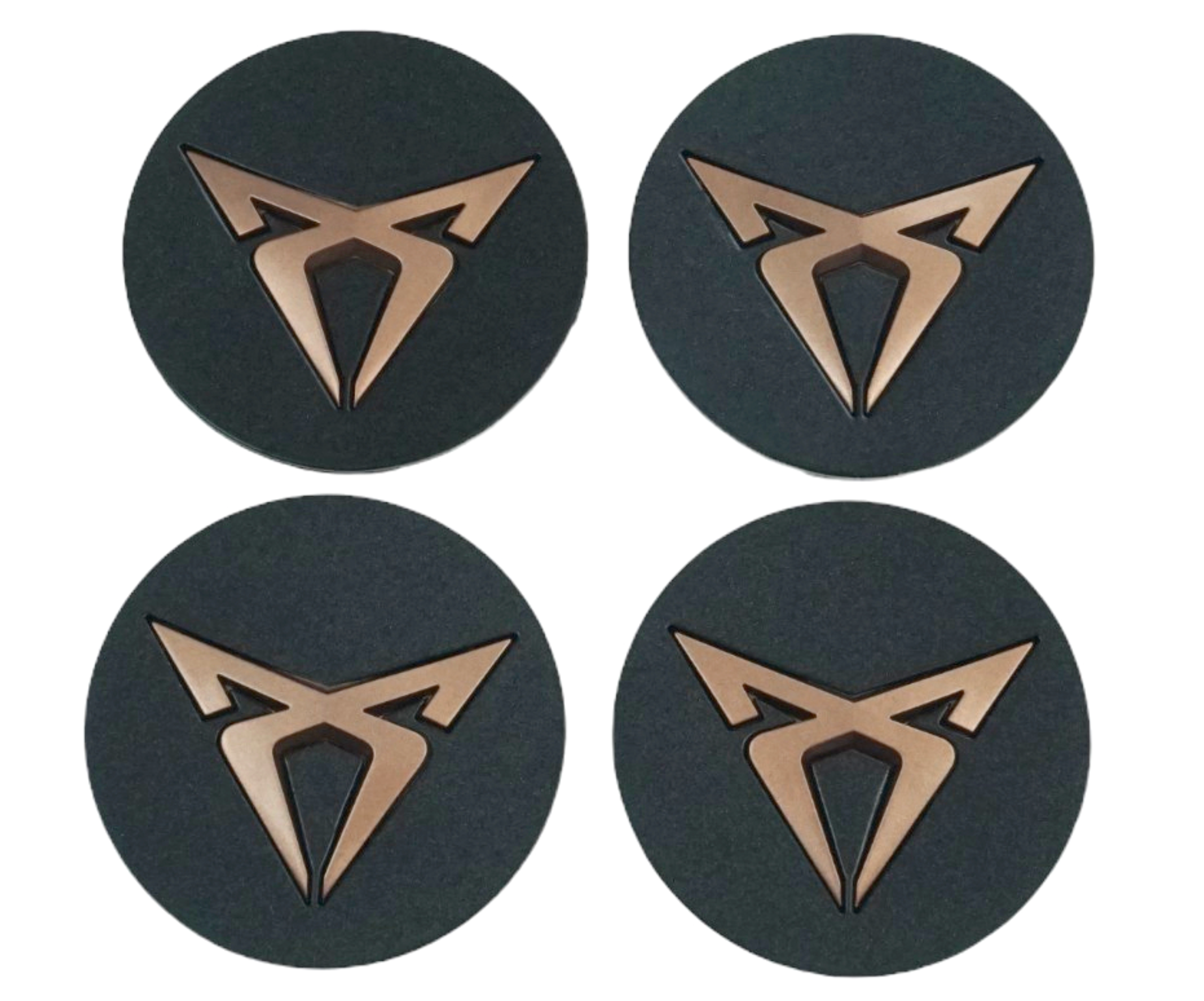 4X NEUE OE DECKELABDECKUNGEN FELGEN Nabenkappen RADKAPPEN 56MM CUPRA FORMENTOR LEON ATECA BOREN 5FA601171A
