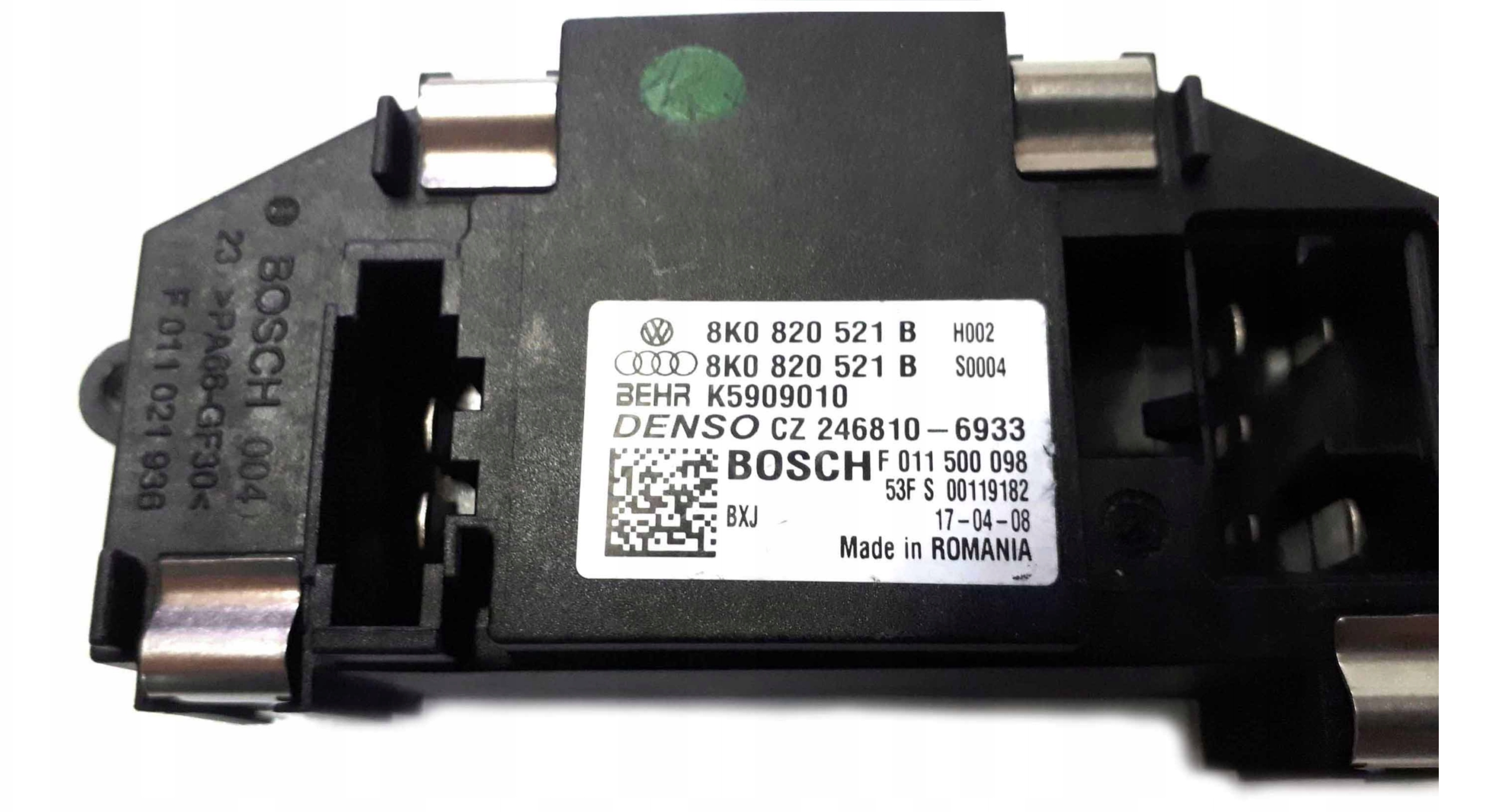 NEUER ORIGINALER WIDERSTAND FÜR DIE GEBLÄSE A4 A5 A8 Q5 8K0820521B