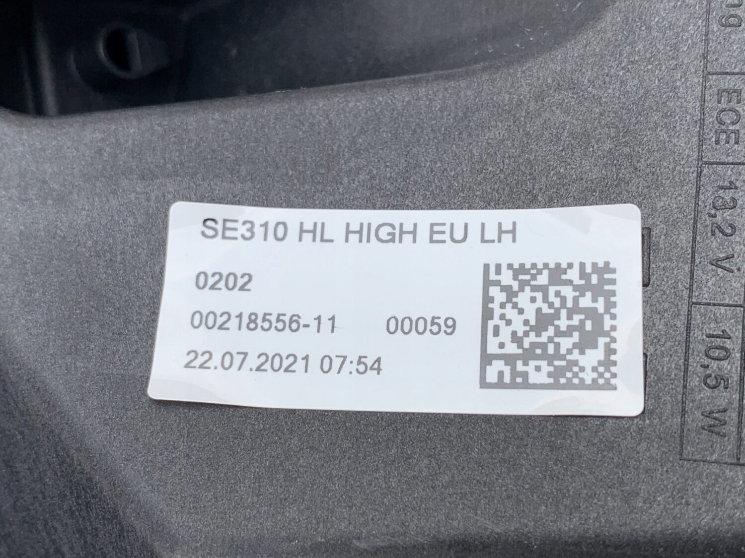 2X NUOVI FARI ORIGINALI A LED CUPRA NATI 00218556-11 , 00218555-11 SE310