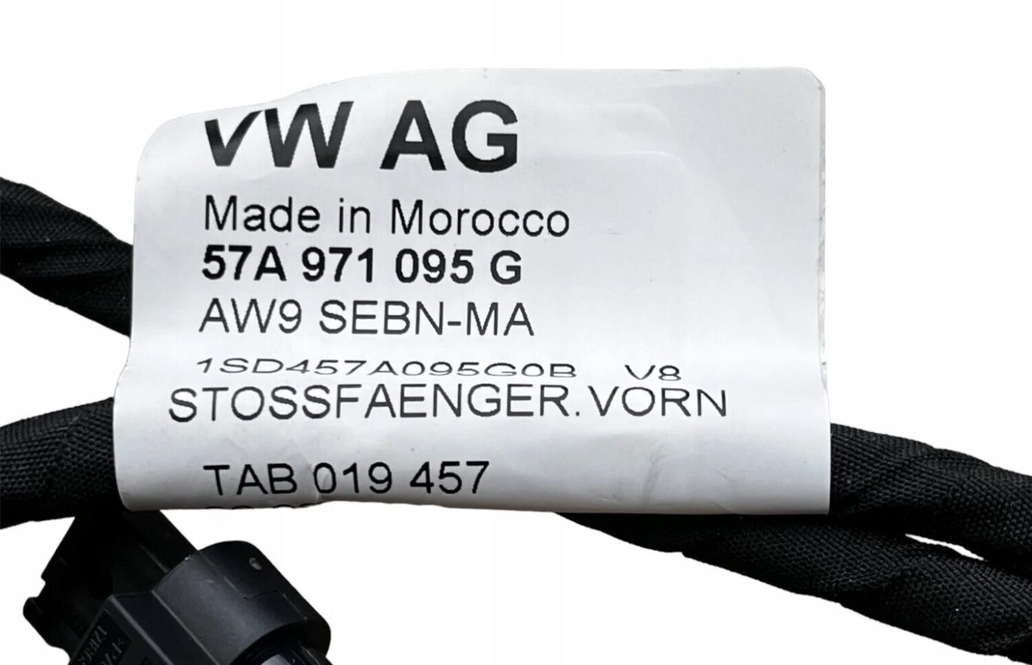 NOUVEAU FAISCEAU DE CÂBLES OE, CÂBLES DE PARE-CHOCS CAMÉRA PDC SIÈGE ATECA SKODA KAROQ 57A971095G 57A971095E 57A971095H 57A971095F