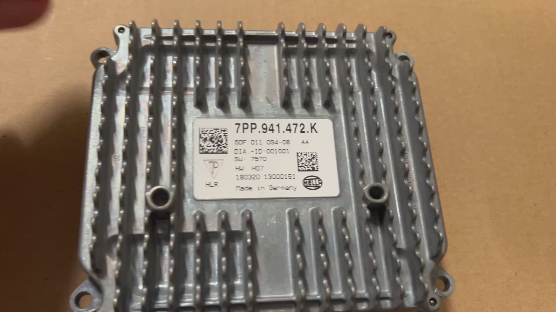 7PP941472K STEROWNIK LED AUDI A6